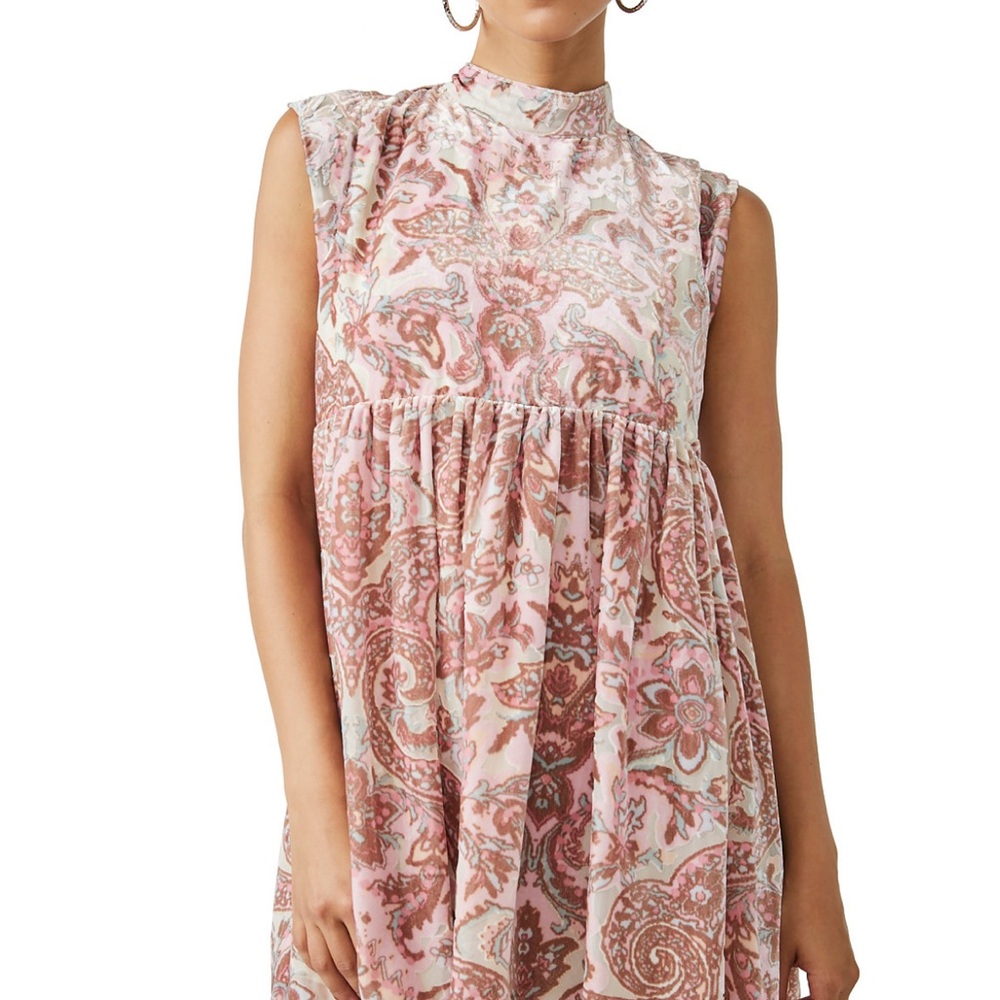 Free People Floral Paisley Sleeveless Dress